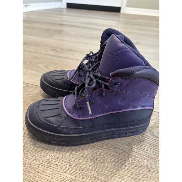 Nike ACG Woodside Shoes/Boots 524877-500 Purple All Weather Girls 3Y - Picture 1 of 6
